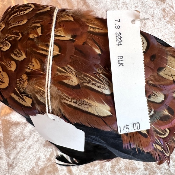 Artistic Accents peacock feather hat Handmade in England - Picture 4 of 11